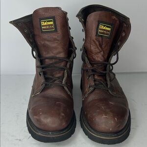 LaCrosse Men's Dark Brown Leather Boots